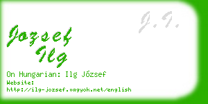 jozsef ilg business card